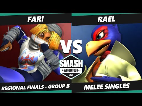 SWT CA RF Group B - Far! (Sheik) Vs. Rael (Falco) SSBM Melee Tournament