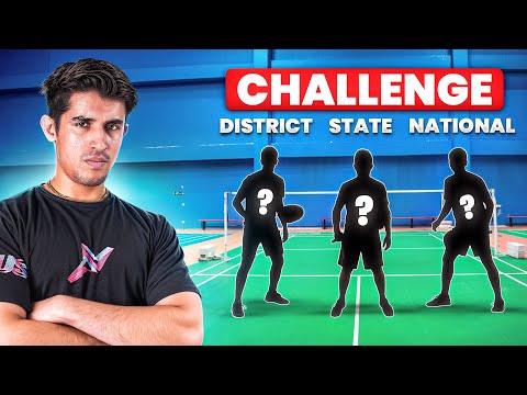 I Played Against District, State & National Level Badminton Players!