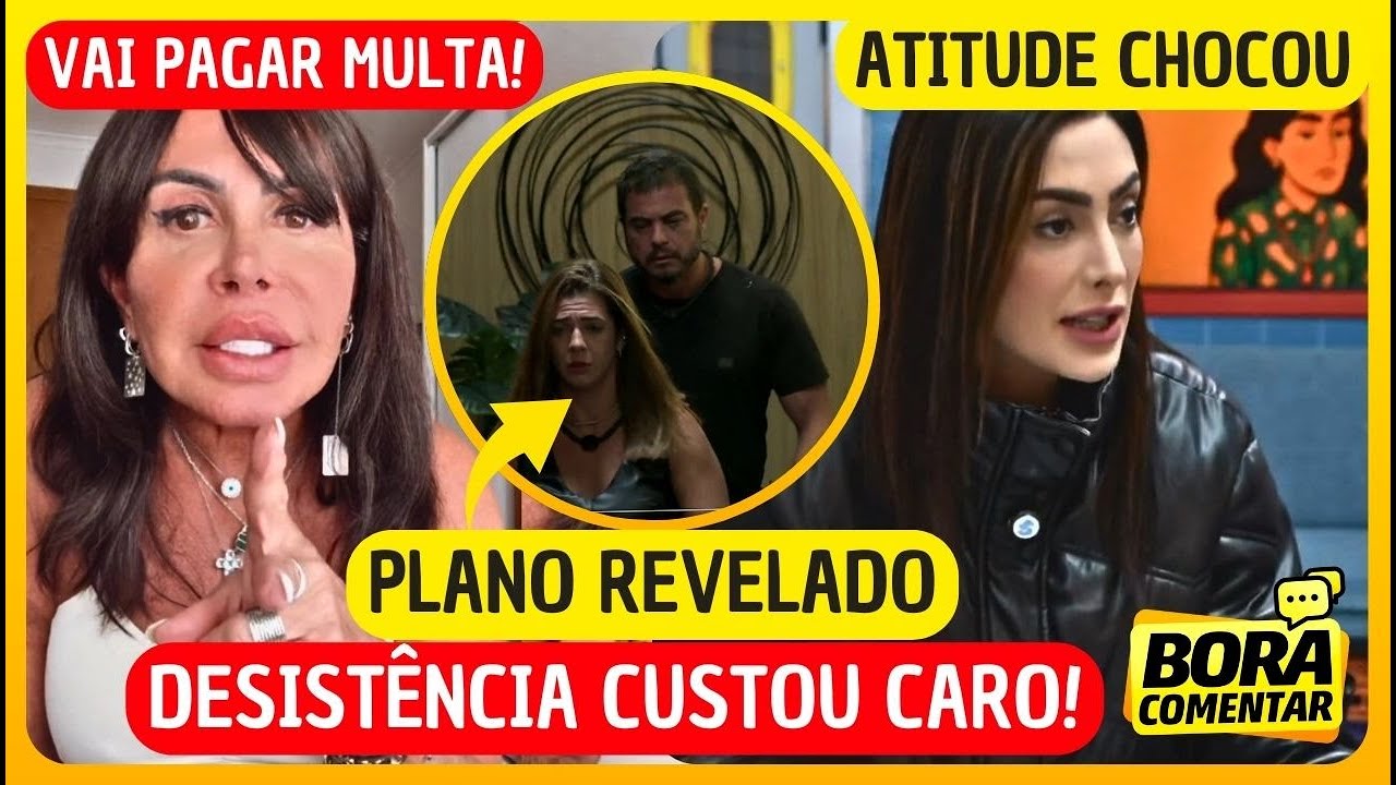 🚨Gretchen LEVA a PIOR e RECORD NÃO A PERDOA! Dhomini REVELA PLANO de DESISTÊNCIA no POWER COUPLE
