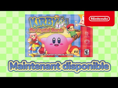 Kirby 64: The Crystal Shards est maintenant disponible sur Nintendo Switch !