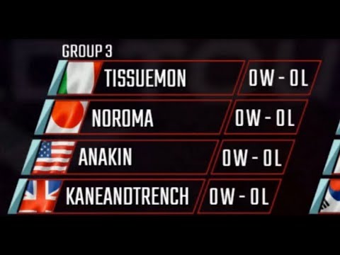 Tekken 7: Tekken World Tour Finals 2017 Group 3 - Anakin, Noroma, KaneAndTrench, TissueMon