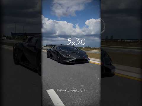 Cheat code 5×30 [Lamborghini sian edit] #anime #music #nightcore #blackpink