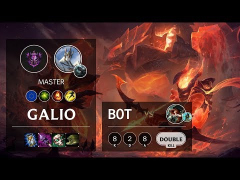 Galio Bot vs Miss Fortune - EUW Master Patch 10.6