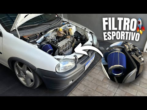 I PUT INTAKE KIT + SPORTS FILTER ON THE CORSA @RaceChromeRciGoPower