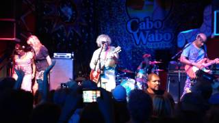 Sammy and Kari Hagar with The Wabos Cabo Wabo Cantina Mexico Oct. 5th 2013
