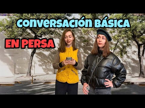 Así suena una conversación real en persa 🇮🇷 | Nivel básico  . Conversación Persa