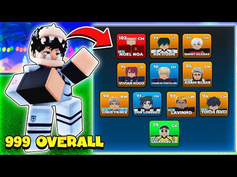 Montei o MELHOR TIME do Blue Lock no Roblox!