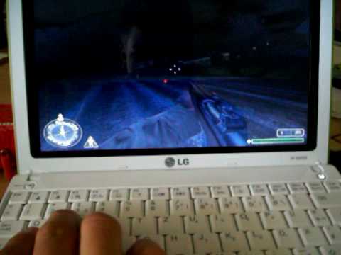 Auf Netbook LG x120 Call of Duty gezockt!!!