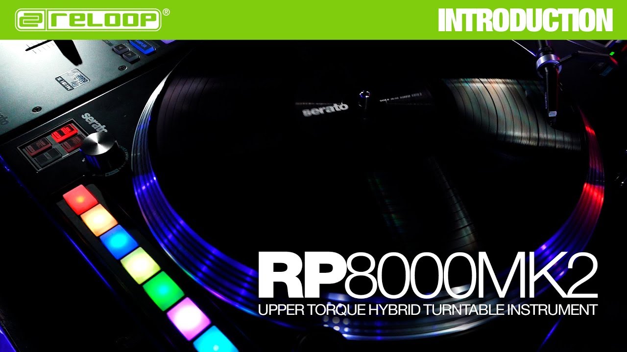 Reloop Tourne-disque RP-8000 MKII Noir