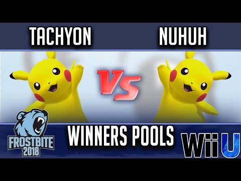 Frostbite 2018 Smash 4 Singles  WINNERS POOLS - BxA | Tachyon (Pikachu) vs MAG | Nuhuh (Pikachu)