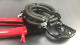 [748] Cutting Bicycle Cable Locks is EASY!