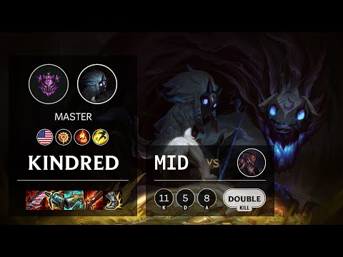 Kindred Mid vs Lucian - NA Master Patch 11.1