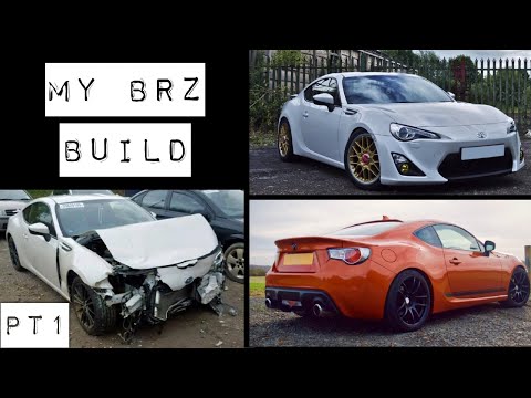 Subaru BRZ Build Part 1:  Rebuilding a crash damaged BRZ Build intro