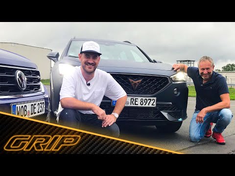 Duell der kompakten SUVs: Cupra Formentor VZ vs. VW T-Roc R | GRIP