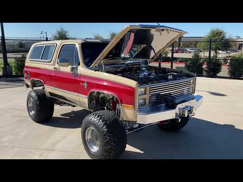 1985 Chevrolet K5 Blazer Silverado 4x4