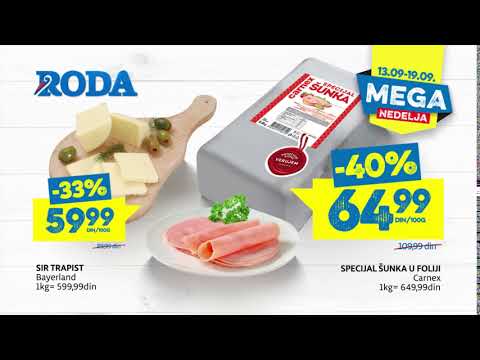 Roda | Mega nedelja 13.09 - 19.09.2019.