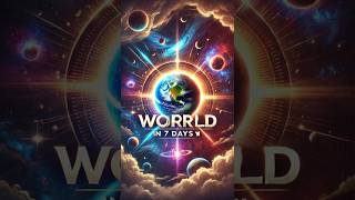 How God Created the World in 7 Days 🌍✨ #bible #faith