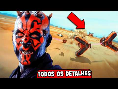 41 DETALHES que você PERDEU em STAR WARS A AMEAÇA FANTASMA