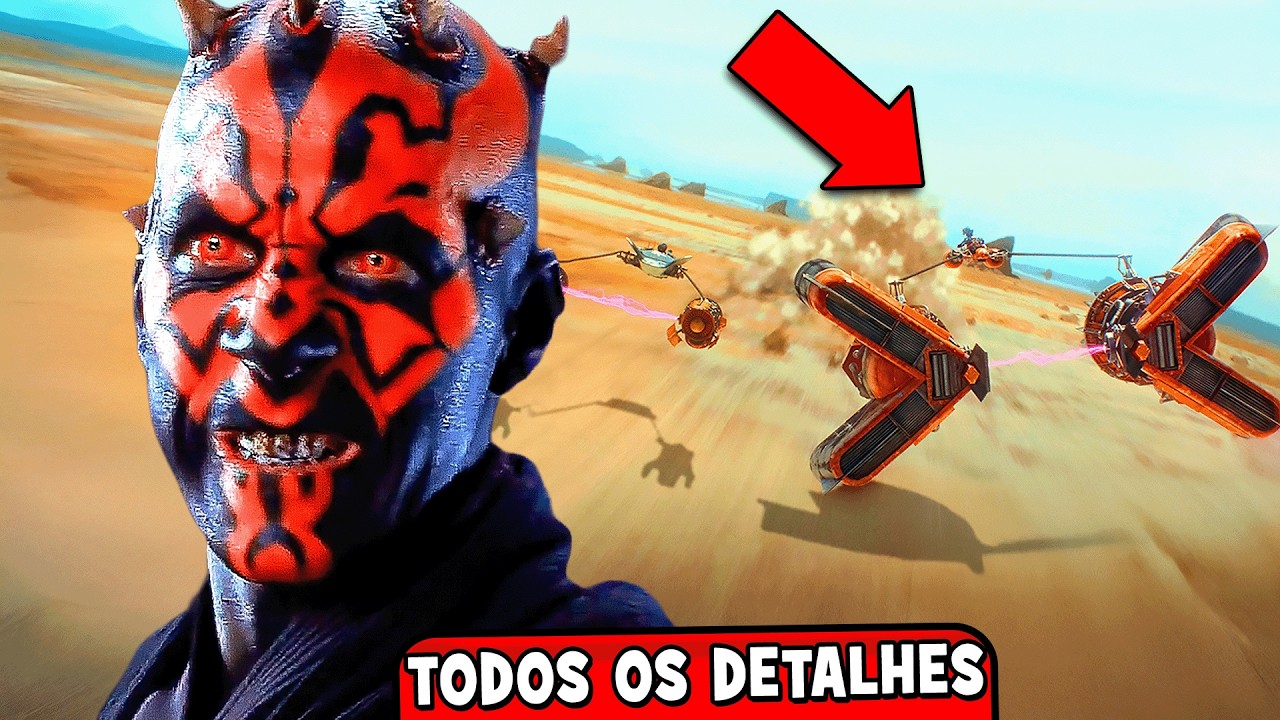 41 DETALHES que você PERDEU em STAR WARS A AMEAÇA FANTASMA