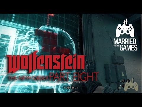 Wolfenstein: The New Order Walkthrough Gameplay Part 8 - Raise Lift