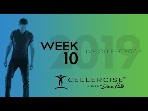 Week 10 with Christine, Back, Shoulders, QA - Cellercise® LIVE with Dave Hall
