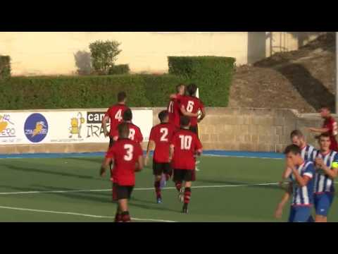 Segunda 2017-18. Goles CD Izarra 2 - Arenas Club 2