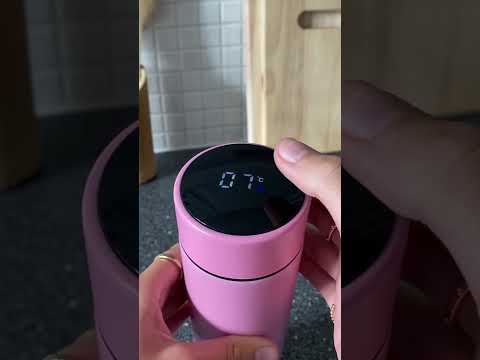 Pink Stainless Steel Vacuum Flask Set