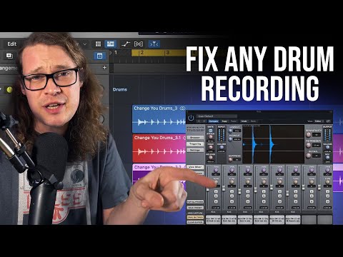 How To Fix Drum Recordings From A Stereo Track | Trigger 2 Drum Replacer Tutorial