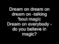BBmak Do you believe in magic lyrics 