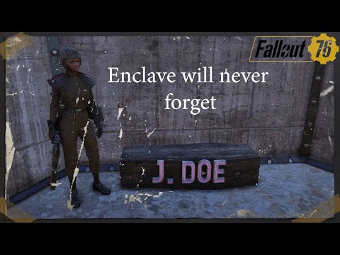 Fallout 76 - A sad story about John Doe in the Grafton Dam.