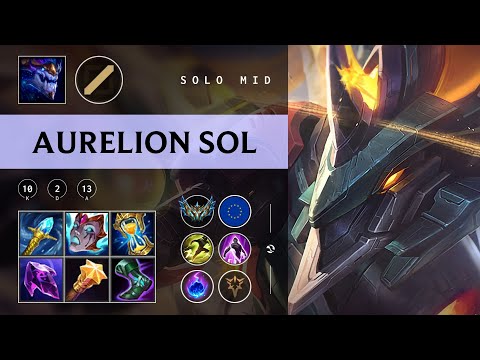 Aurelion Sol Mid vs Orianna - EUW Challenger Patch 25.23