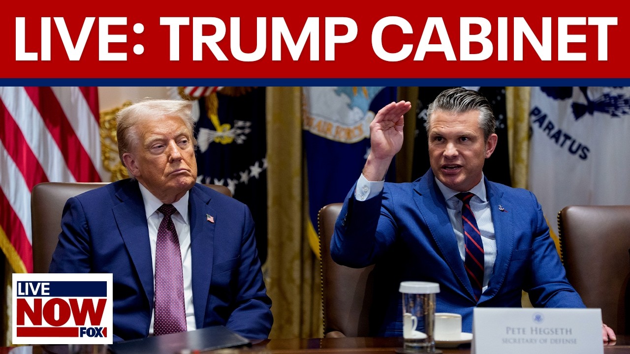 LIVE SOON: Trump calls emergency Iran cabinet meeting