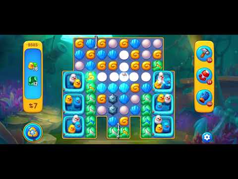 Fishdom level 9503 no boosters フィッシュダム ノーマル