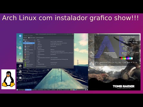 Arch Linux com instalador show!!!