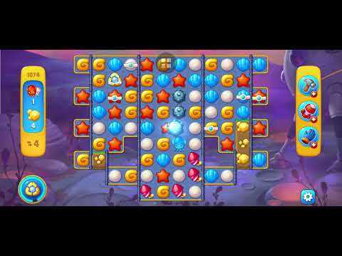 FishDom Level 1074 Complete  - GamePlay