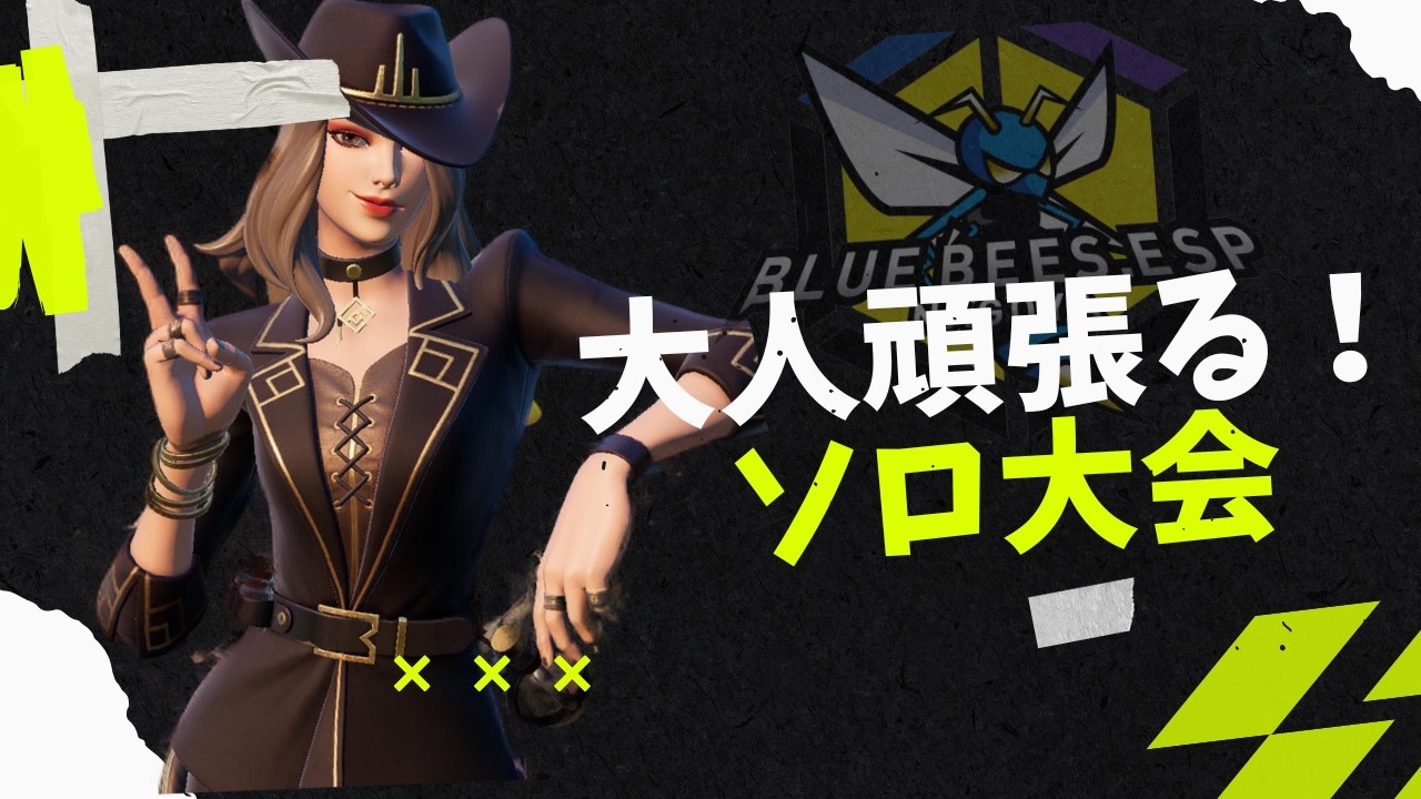 ソロ大会！【フォートナイト/Fortnite】