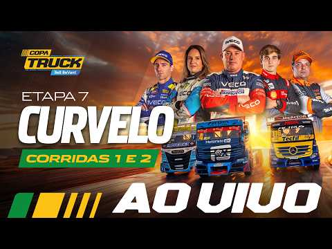 Copa Truck Be8 BeVant 2026 | CORRIDAS 1 E 2 | Etapa 7 em CURVELO