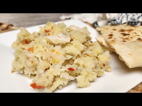 Aloo Choka with Roast Saltfish - Episode 2260