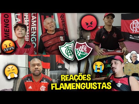 TODAS AS REAÇÕES DOS FLAMENGUISTAS I AMÉRICA-MG 0X3 FLUMINENSE [REACT FLAMENGUISTAS PISTOLA SECANDO]