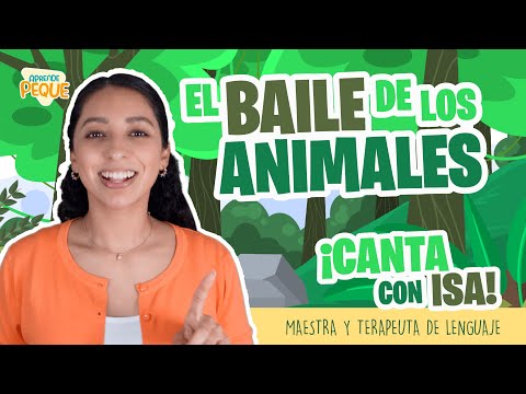 Canta con Isa | El Baile de los Animales | Canción Infantil | Aprende Peque