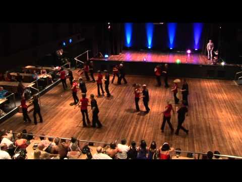 2012 Ceroc Christmas Party - "Call Me Maybe" IntroMediate Routine Performance