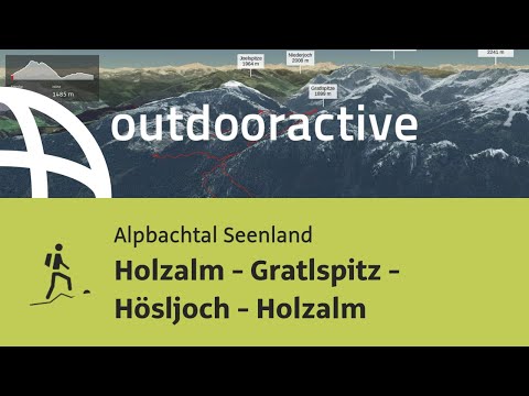 Bergtour im Alpbachtal Seenland: Holzalm - Gratlspitz - Hösljoch - Holzalm