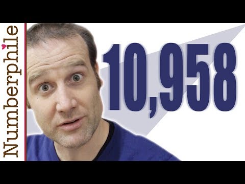 The 10,958 Problem - Numberphile