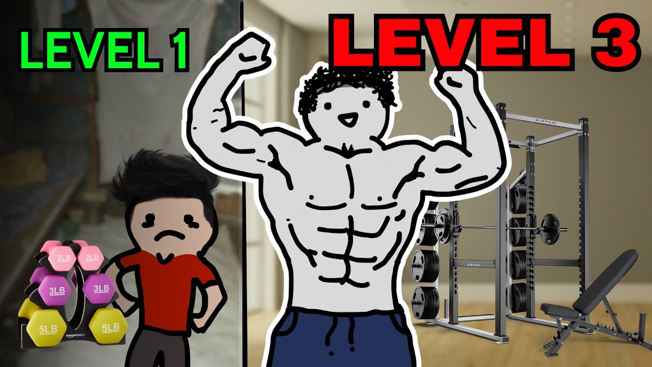 Want an ELITE Home Gym? Start Here. (3 levels of home gym)