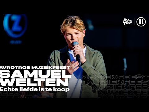 Samuel Welten - Echte liefde is te koop (LIVE) • Muziekfeest op het Plein 2025