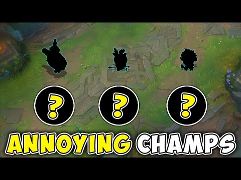 WE PLAYED THE 3 MOST ANNOYING CHAMPS IN THE GAME! (BUT WHO ARE THEY?)