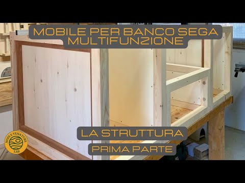 #1 COME COSTRUIRE UN MOBILE PER IL BANCO SEGA - banco sega Metabo Ts 254 - fai da te-