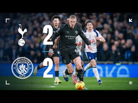 HIGHLIGHTS! City settle for point after Tottenham comeback | Tottenham 2-2 Man City | Premier League