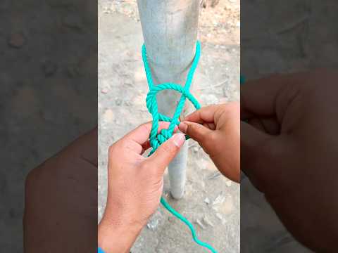 Incredible slip knot #rope #usefulknot #knot