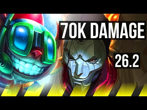 ZIGGS & Thresh vs JHIN & Senna (ADC) | 70K damage | KR Grandmaster | 26.2
